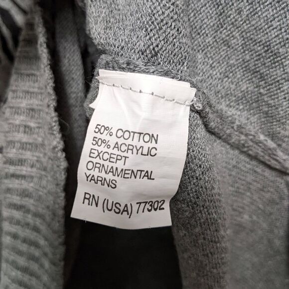 ZARA Knit Embroidered Tiger Crew Neck Sweater L - Picture 5 of 7